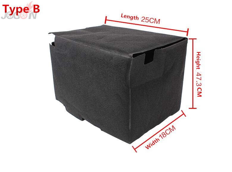 Car Battery Cover Protective Cotton Thermo Bag Box For VW Golf 6 7 MK6 MK7 Passat Jetta CC EOS: Type B