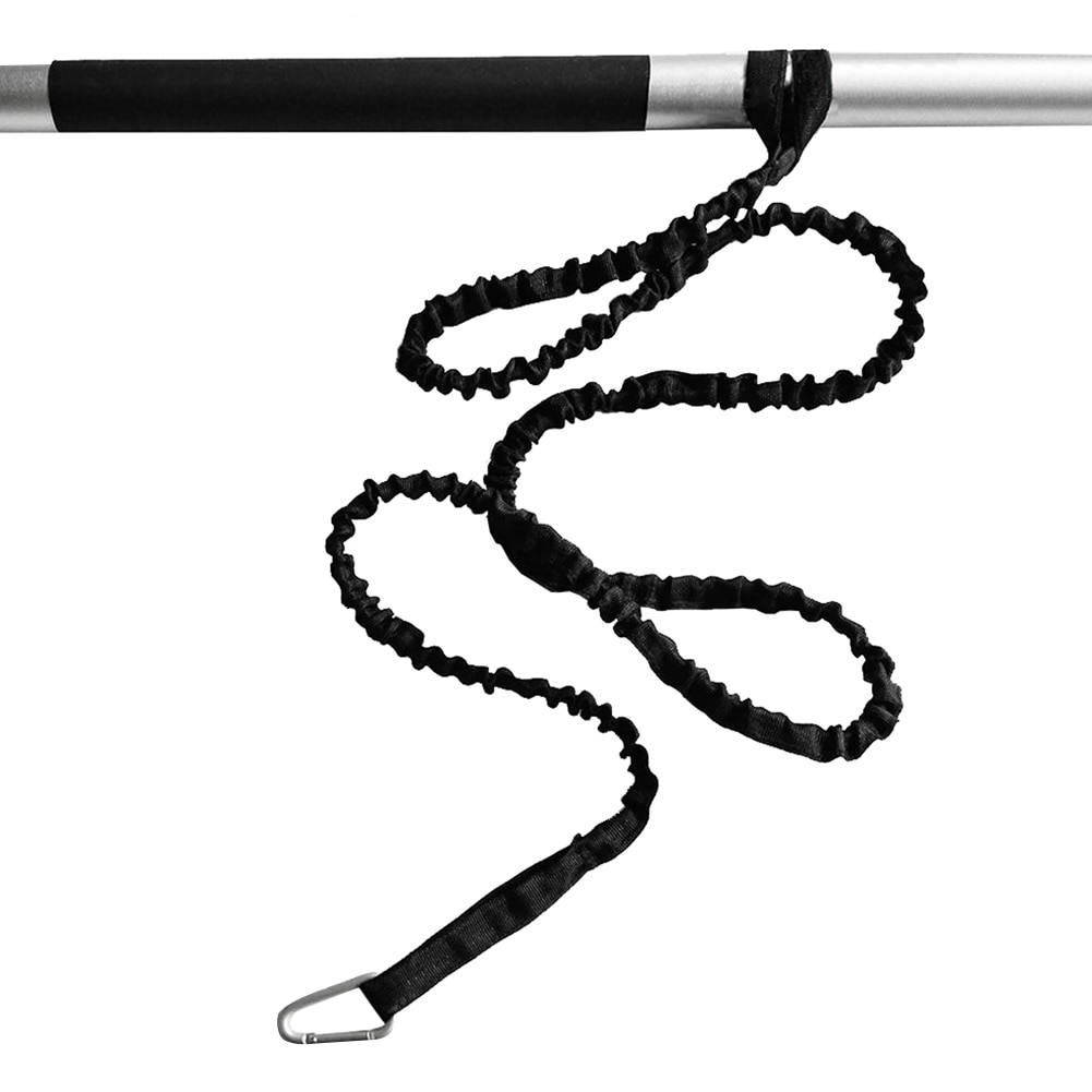 1 stk pagaj snor til kano kajak elastisk båd ligatur aluminiumslegering nylon als 88