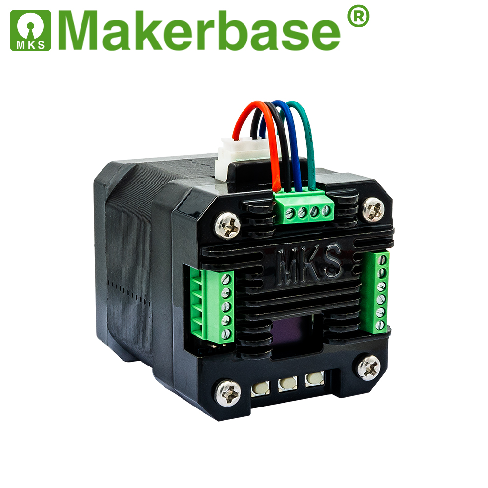 Makerbase mks servo 42d nema 17 lukket loop stepper motor driver cnc 3d printer til gen_l foc stille og effektiv