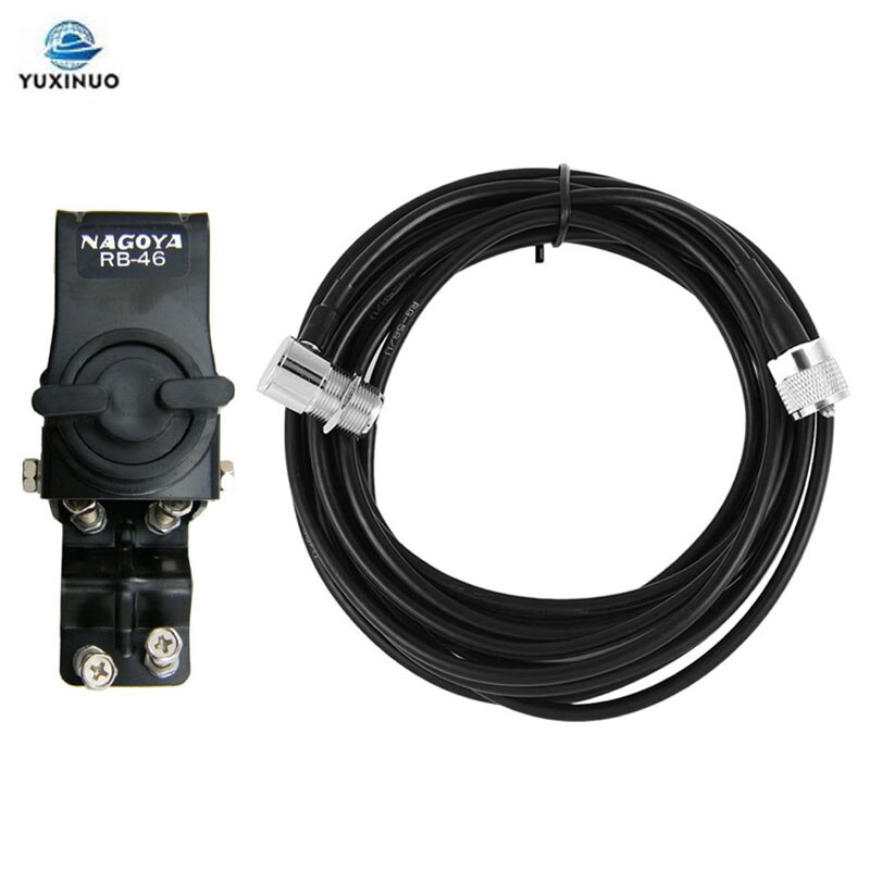 Nagoya RB-46 Handy, Mobiltelefon Auto Antenne Halterung RB46 Für Auto Handy, Mobiltelefon Radio QYT KT-8900D BAOJIE BJ-218 Zubehör Antenne Halterung: gesendet montieren und Kabel