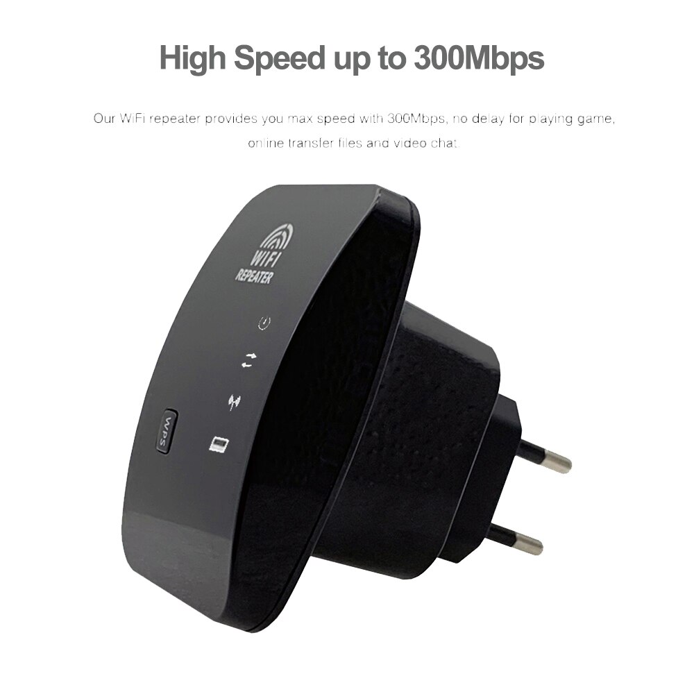 Wireless Wifi Repeater Wifi Range Extender 300Mbps Network Wi fi Amplifier Signal Booster Repetidor Wifi Access Point