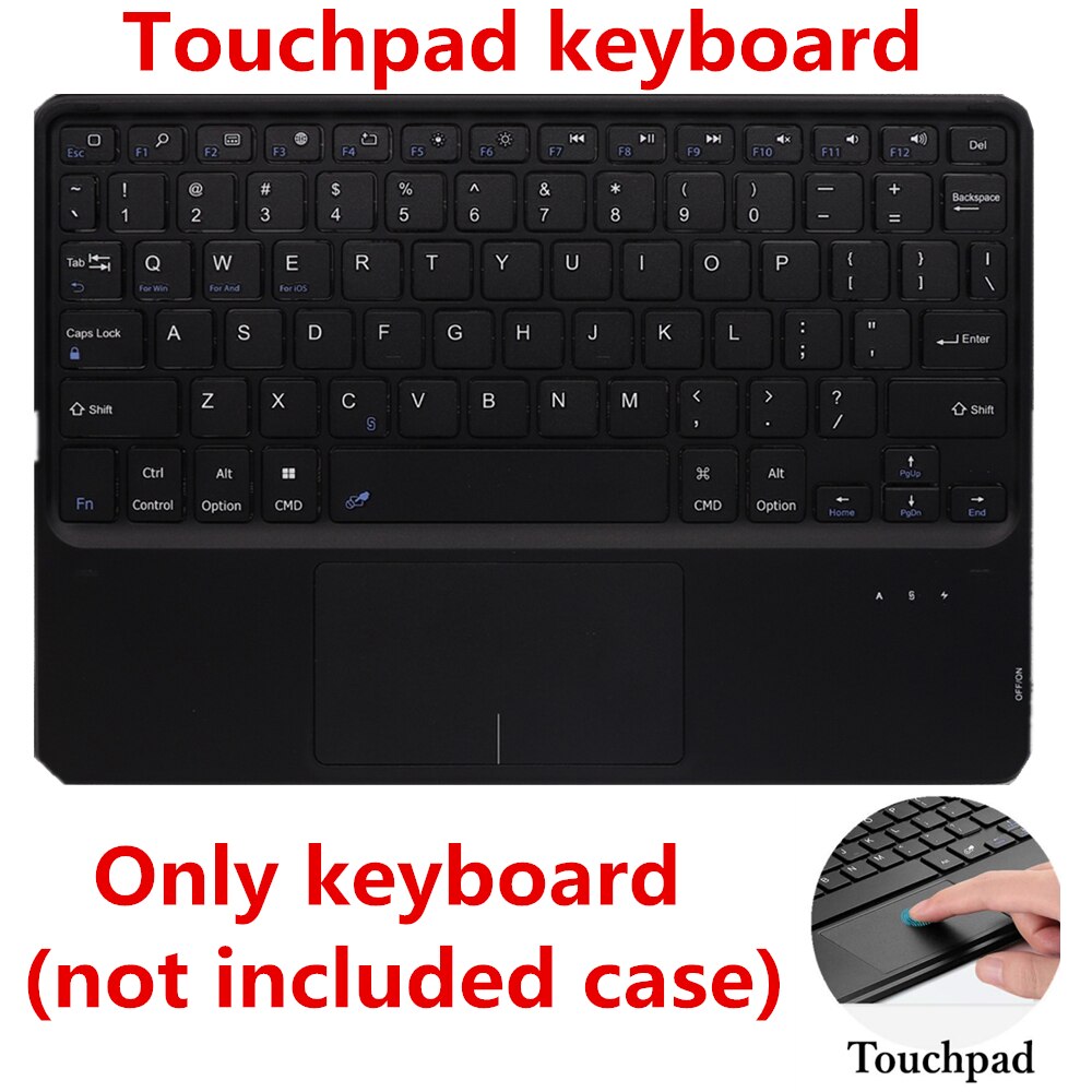 Touchpad Keyboard Case For iPad mini 5 7.9 6th 9.7 Pro 11 Air 3 10.5 Case mouse keyboard for iPad 7th 10.2 keyboard