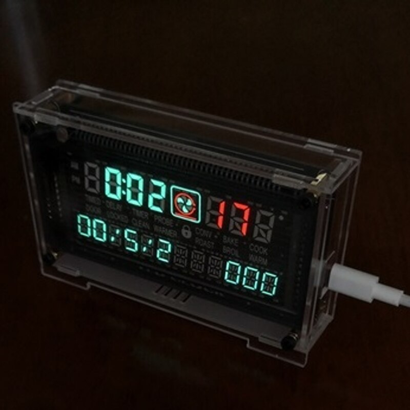 Vfd Scherm Vfd Klok Vacuum Fluorescent Display Elektronische Klok Super Kosteneffectieve Prachtige