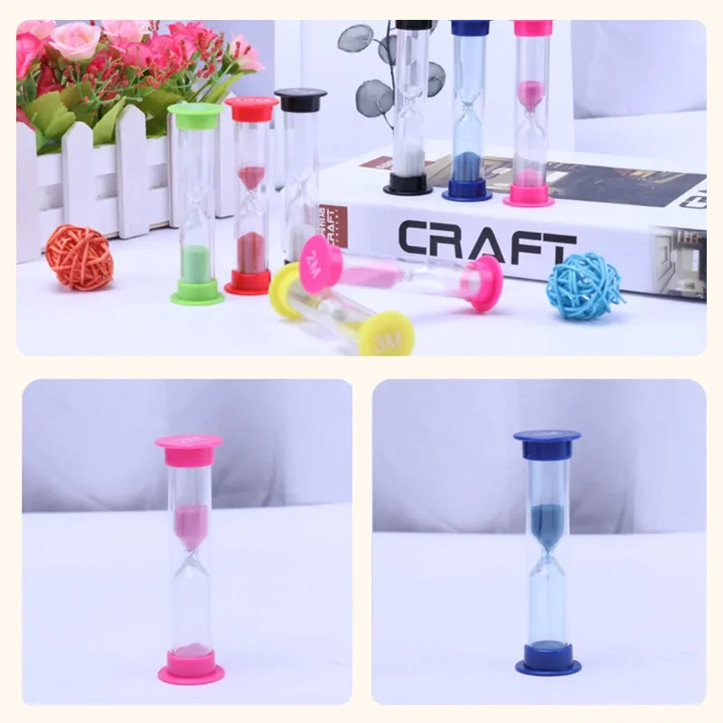 2/3/5/10 Minuten Bunte Sanduhr Sanduhr Sanduhr Timer Sanduhr Dusche Timer Zähneputzen Timer Kinder Hause Dekore
