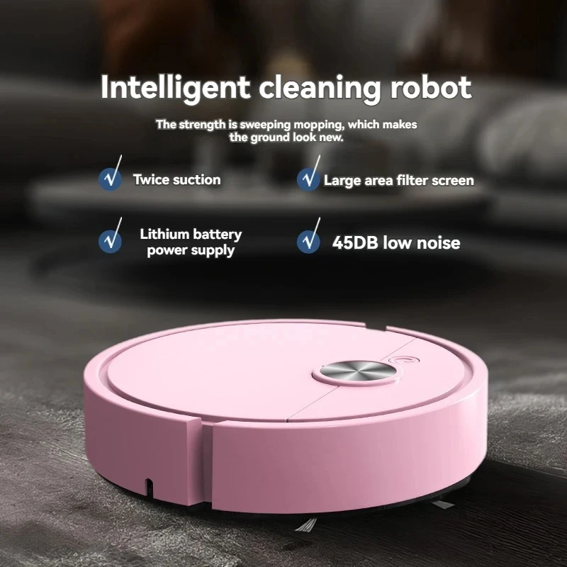 Xiaomi Mijia 4000 Pa 3-in-1-Smart-Kehrroboter-Staubsauger, starke Saugkraft, einfach zu bedienen, für Hartböden, Tierhaar, Teppiche
