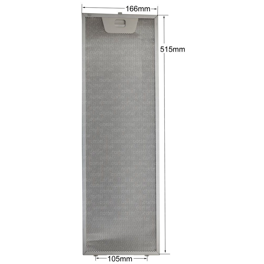 00660222 00660223 Juego Filtros Campana Extractora 515x166 + 515x186 mm Juego Filtros Grasa Campana Extractora Cocina Aluminio 50271563004 133.0176.353