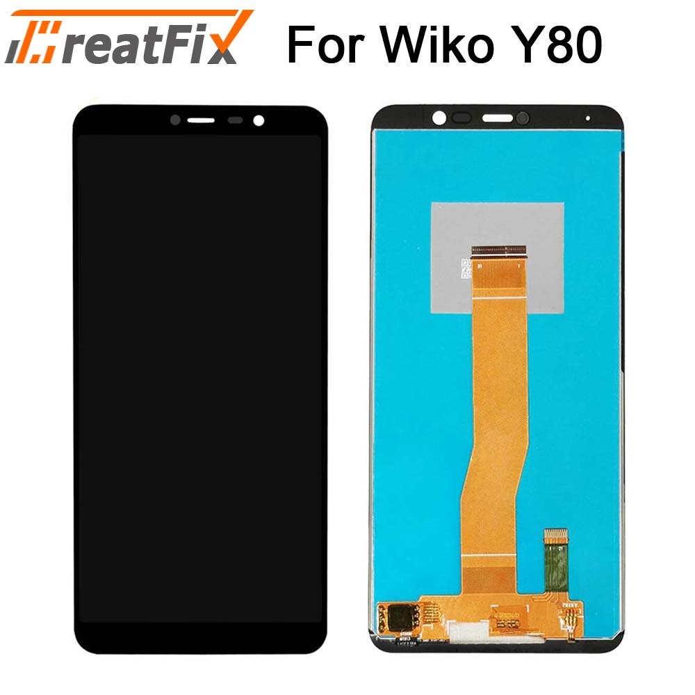 Original Tested For Wiko Y50 Y60 Y70 Y80 LCD touch Screen LCD Display Assembly Replacement lcd for wiko Y80 Jerry 4 screen