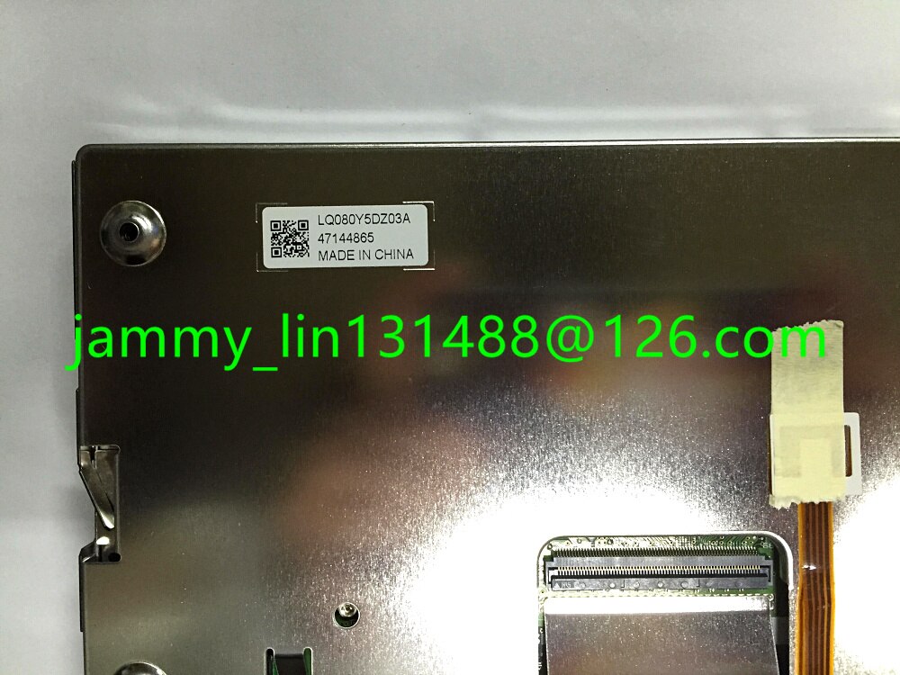 LQ080Y5DZ03 Pannello schermo LCD originale da 8,0 pollici LQ080Y5DZ03 Pannello schermo LCD originale da 8,0 pollici