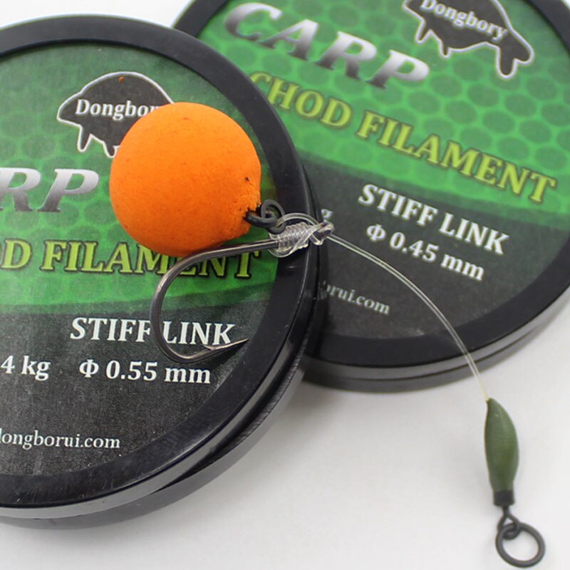 Línea de pesca de fluorocarbono, alimentador de monofilamento, hilo de fibra de carbono, 10M