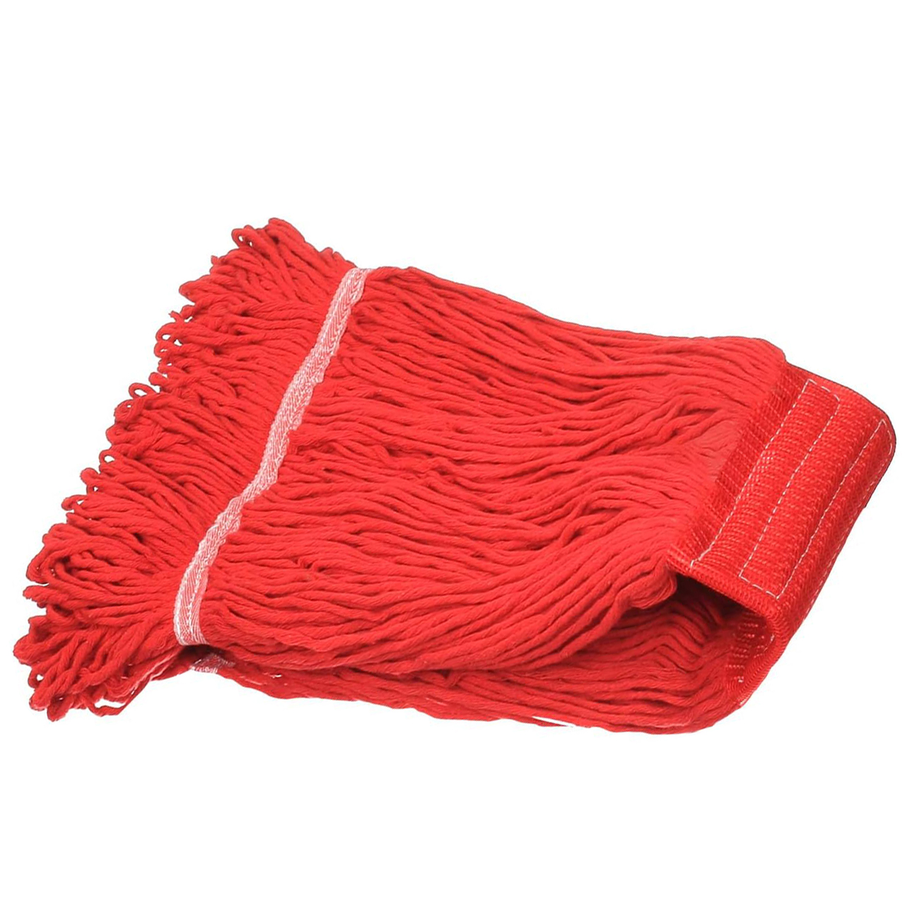 1 Pack Commercial Mop Head Heavy Duty Commercial Industrial Mop String Mop Head Replacement Cotton String Mop Replacement Head: Red