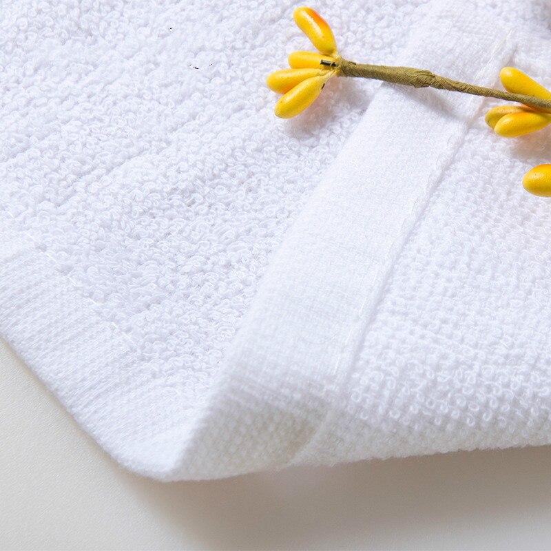 Toalla cuadrada de algodón puro para niños, toallitas blancas pequeñas de 20x20cm, con cordón, 3 piezas,
