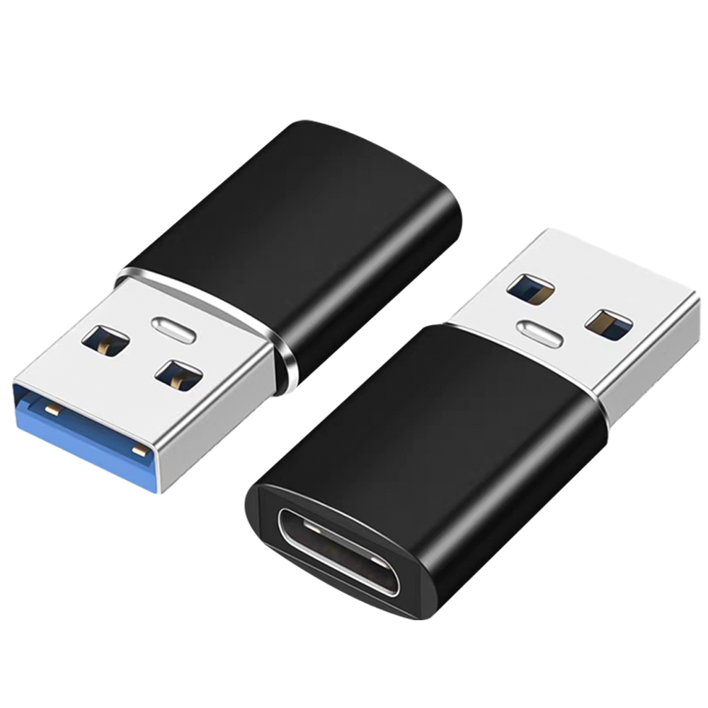 Konwerter USB 3.2 OTG 10 Gb/s typu C męski na USB A żeński Adapter do ładowania danych dla Macbook Air Pro Air Huawei Xiaomi Samsung: YELLOW