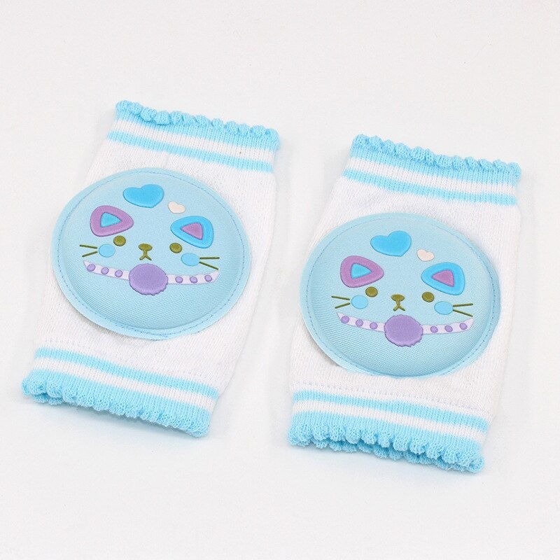 Cute Baby Knee Pads Walking Kneepads for Crawling Memory Foam Pad Cushion Toddler Crawling Knee Pads Cat Style