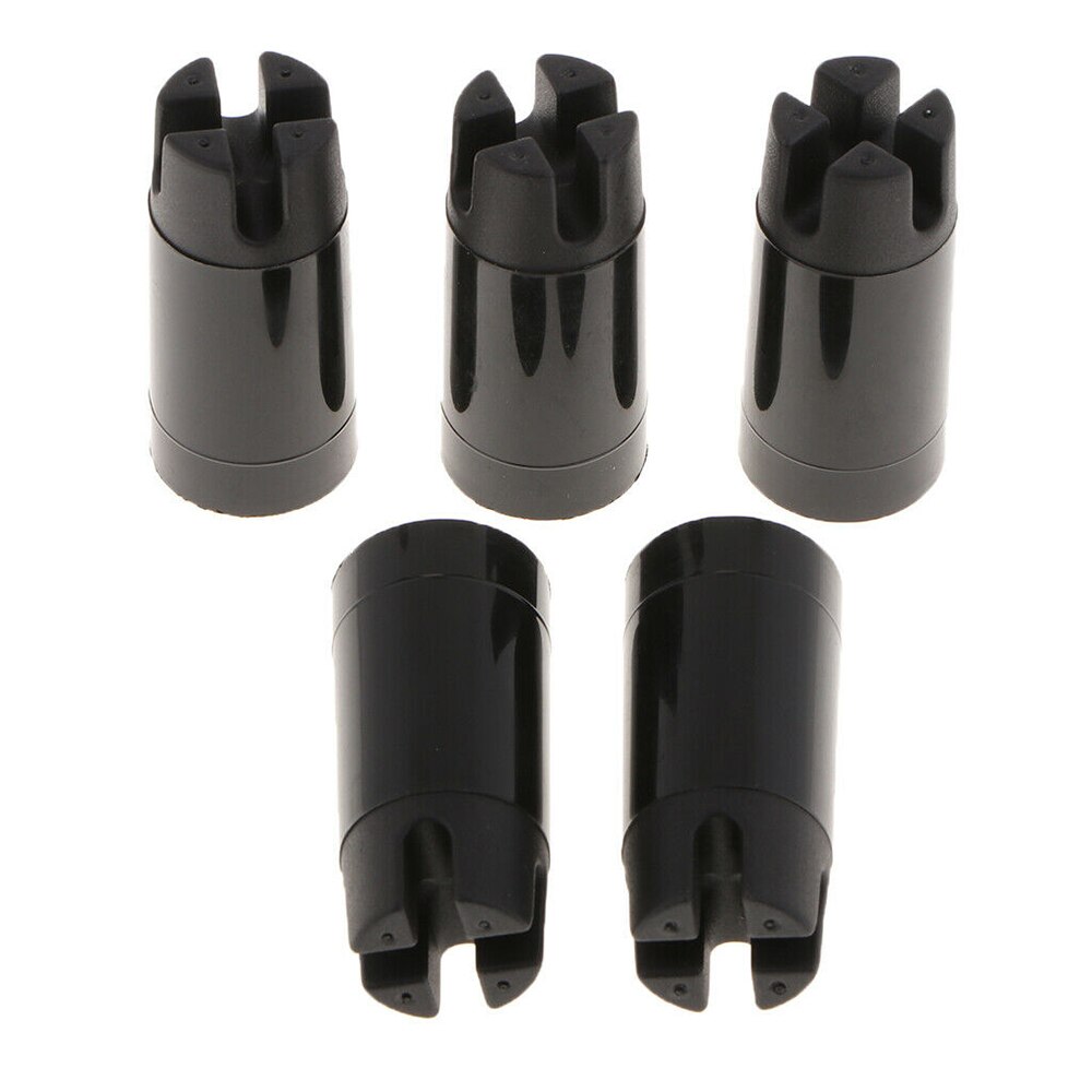 5x Hengel Butt Cap End Protector 5Pcs Rod Building Reparatie Componenten Praktische Fishing Tool Lichtgewicht