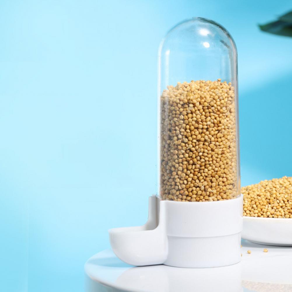 Bird Water Feeder Useful Bird Trough Pet Food Dispenser Water Bowl Parrot Feeder
