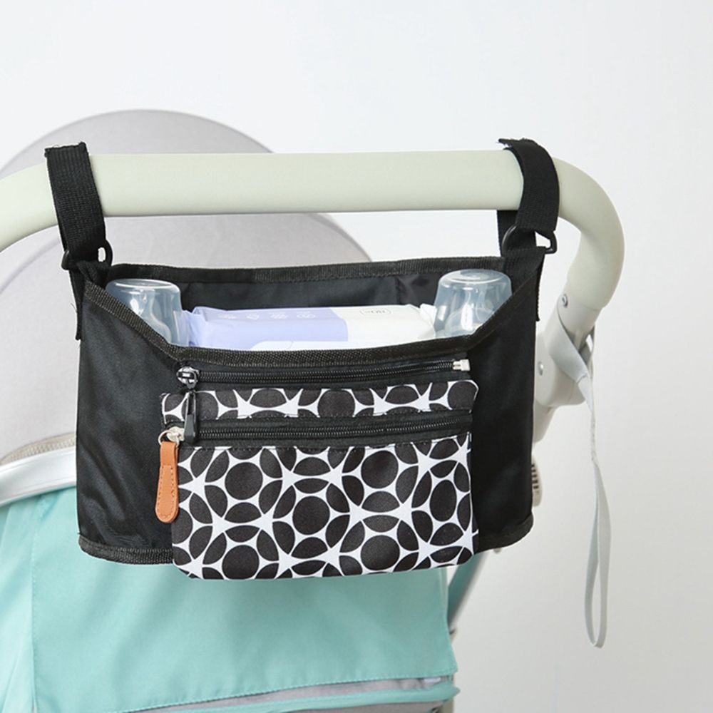 Voor pasgeborenen, luiertas, babytas, flessenhouder, kinderwagen, bekerhouder, kinderwagen organizer, kinderwagen opbergtas
