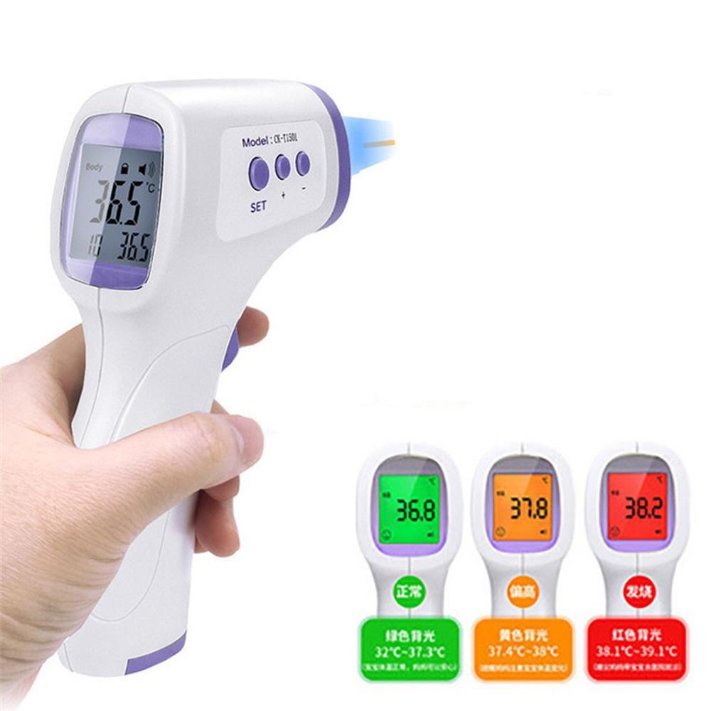 Digitale Infrarood Thermometer Temperatuurmeter Contactloze Temperatuurmeting Apparaat 4 Instelling Modi ℃ En ℉ Schakelbare: A