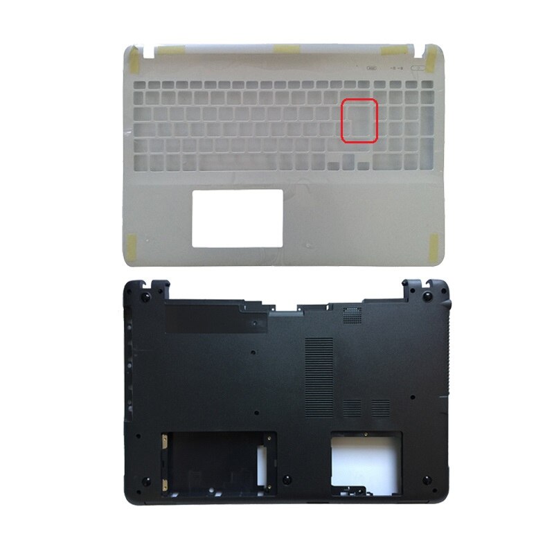 Carcasa de portátil para Sony vaio SVF152 SVF15 FIT15 SVF153 SVF1541 SVF152A29V cubierta superior de reposamanos/cubierta inferior