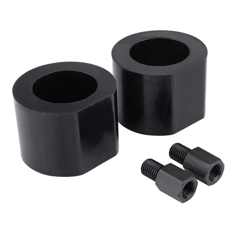 Leveling Lift Kit Black 3Inch Front Leveling Lift Kit Super Duty with Stud Extender Lifting Pad for F250 F350 Excursion