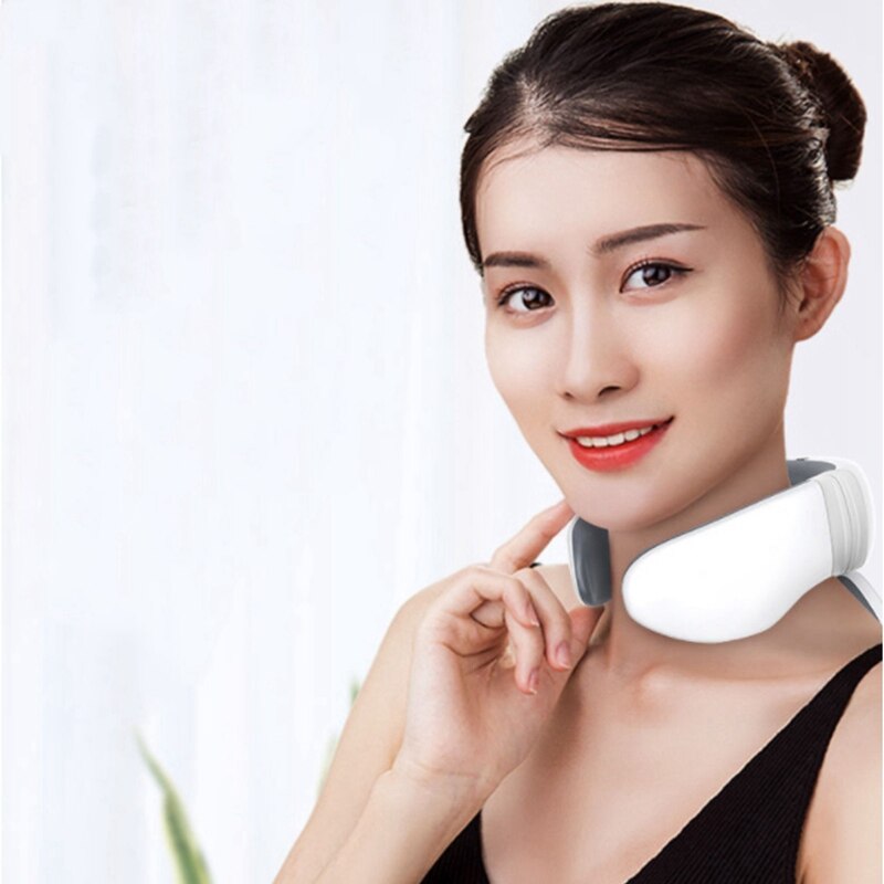 Neck Massager Shoulder Cervical Massager Multifunctional Electric Compress Pulse Neck Protector