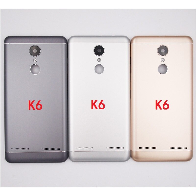 BaanSam Batterij Deur Back Cover Behuizing Case Voor Lenovo K6 K33a48 Zonder Power Volume Knoppen