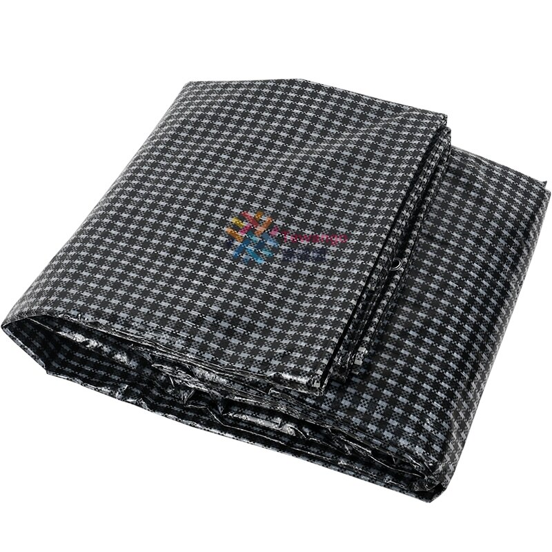 Szklarnia rolnicza czarno-biała siatka folia przezroczysta zagęścić deszczoodporna plandeka PE ogrodowa markizy przeciwsłoneczne