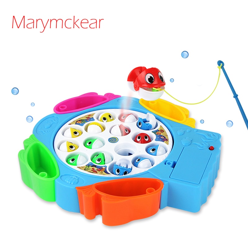 Giochi Di Imitazione elettrico Gioco di Pesce Giocattolo di Gioco Casa Giocattolo 1 impostato divertente Giocattolo per i bambini Sopra i 3 anni di età in rosa/Blu/colore Giallo