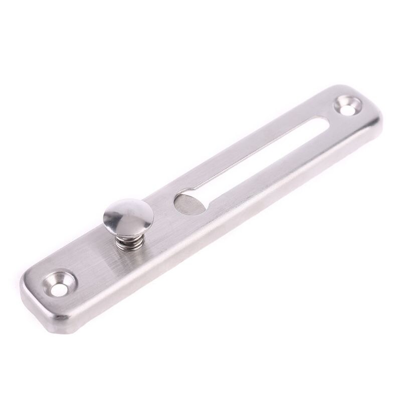 1-Pack Anti-Theft Door Chain Stainless Steel Sliding Bolt Door Lock Security Chain for Home Hotel Safety Supplies