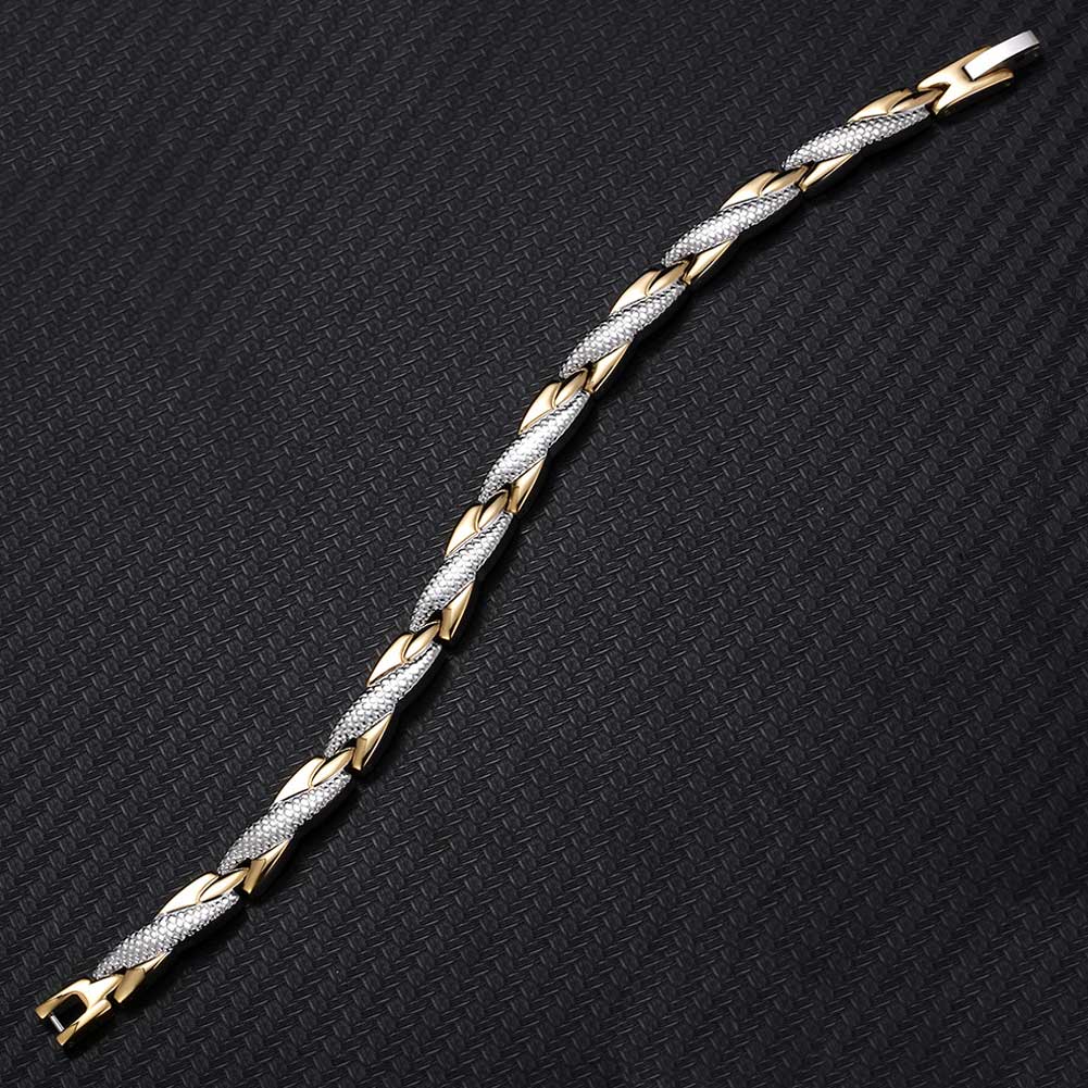 Ljhjdkxf Anneaux Tensors En Cuivre Massif Torsadé Pour Hommes