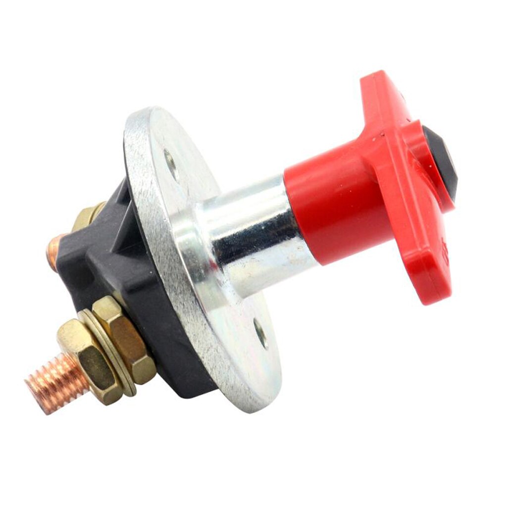 12V/24V VOLT HEAVY DUTY FIXED "T" HANDLE MARINE BATTERY ISOLATOR KILL SWITCH