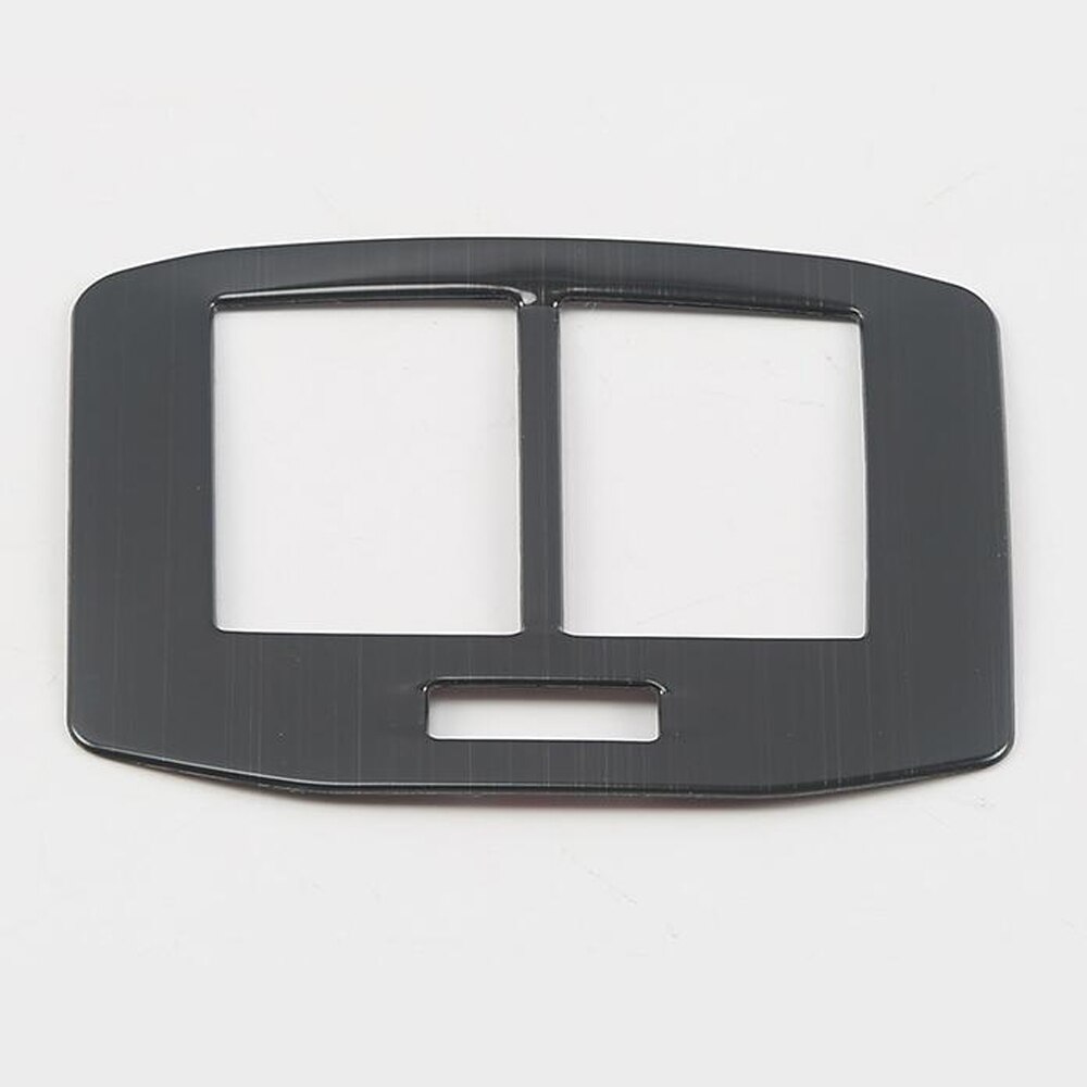 Para Volkswagen t-roc TROC , accesorios, reposabrazos Interior, rejilla de ventilación trasera, cubierta de acero inoxidable, Panel DE SALIDA AC embellecedor: Black