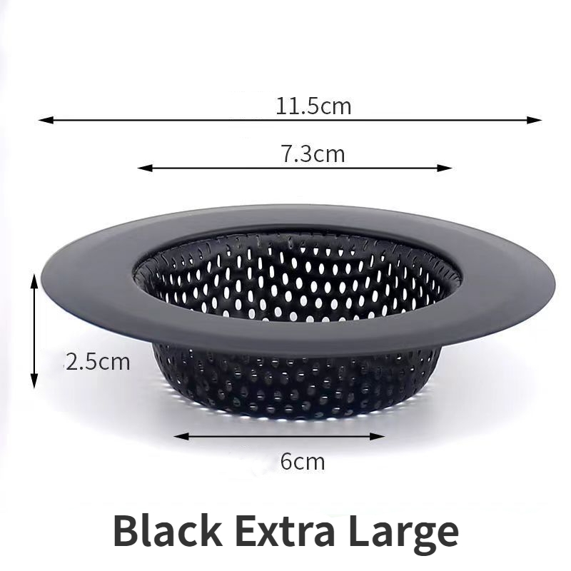 Stainless Steel Sink Filter Mesh Shower Floor Drain Hair Catcher Stopper Food Slag Drainer for Kitchen Bathroom Accessories: light green