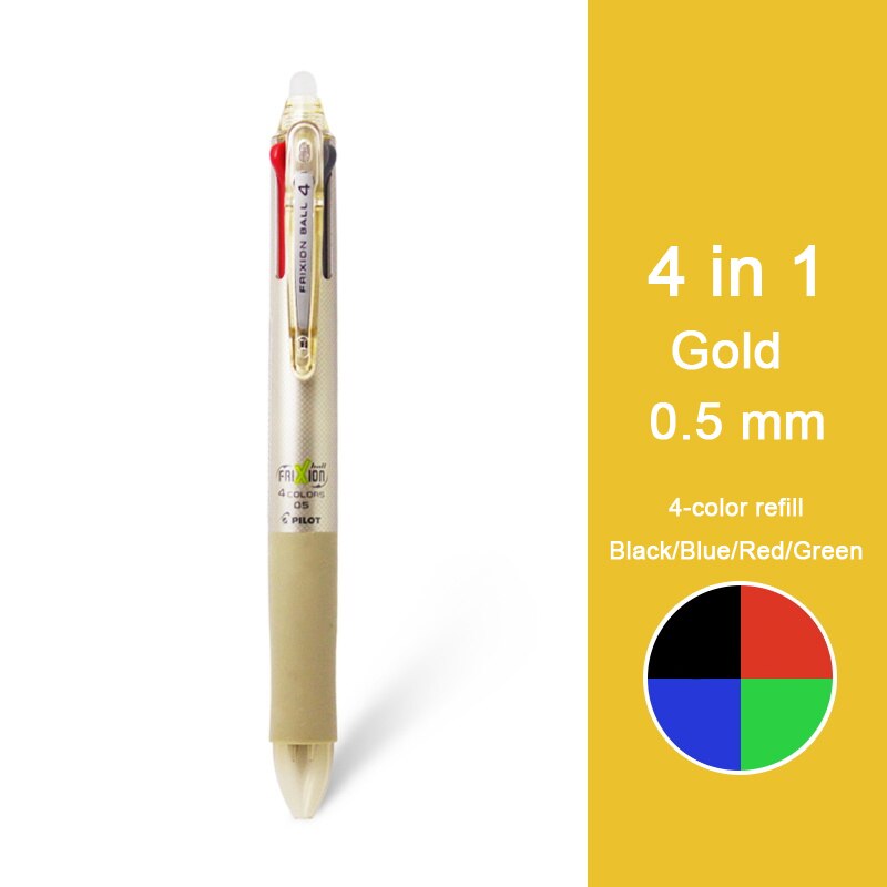 PILOT Frixion – stylo à Gel effaçable rétractable LKFB-60/80EF 0.38/0.5mm, fournitures scolaires, papeterie d&#39;étude japonaise