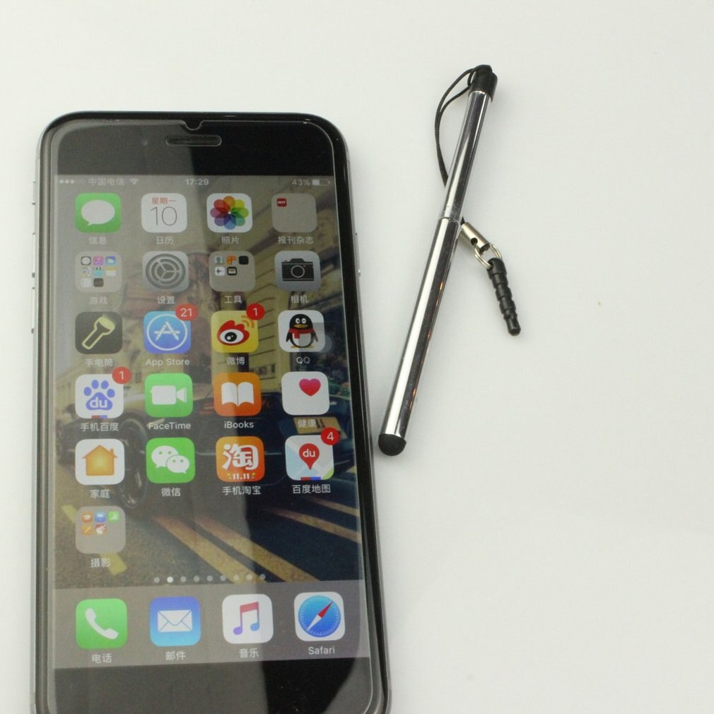 Retractable Universal Touch Screen Pen Capacitive Stylus Pen for Smart Phone Tablet for Ipad Point Round Thin Tip ONLENY