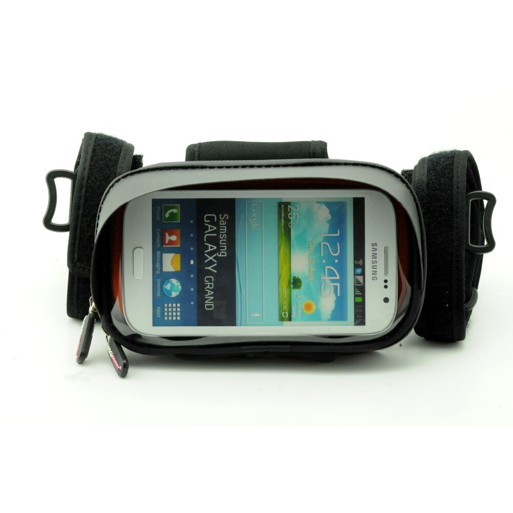 Smartphone Supporto Del Supporto Borsa con la copertura impermeabile per iphone Samsung smartphone per legare del Motociclo manubrio