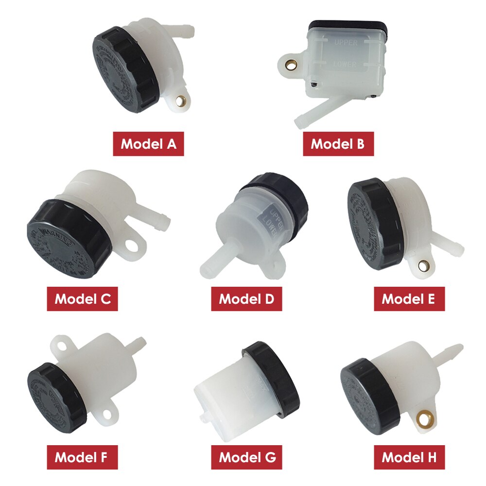 Universal Refit Motorcycle Foot Rear Brake Master Cylinder Tank Oil Cup Fluid Bottle Reservoir For Yamaha Honda Suzuki