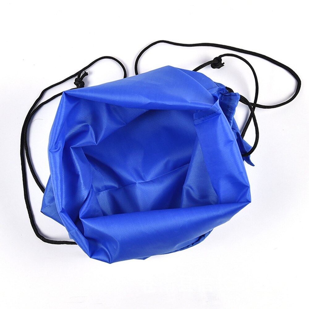 Portable Sports Bag Thicken Drawstring Belt Riding Backpack Gym Drawstring Shoes Bag Clothes Backpacks Waterproof