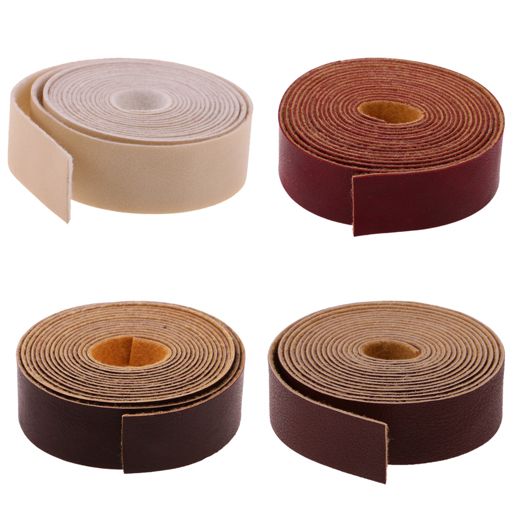 10 meter diy pu lær håndverk stropper striper for lær håndverk tilbehør belte håndtak håndverk gjør 2cm bred