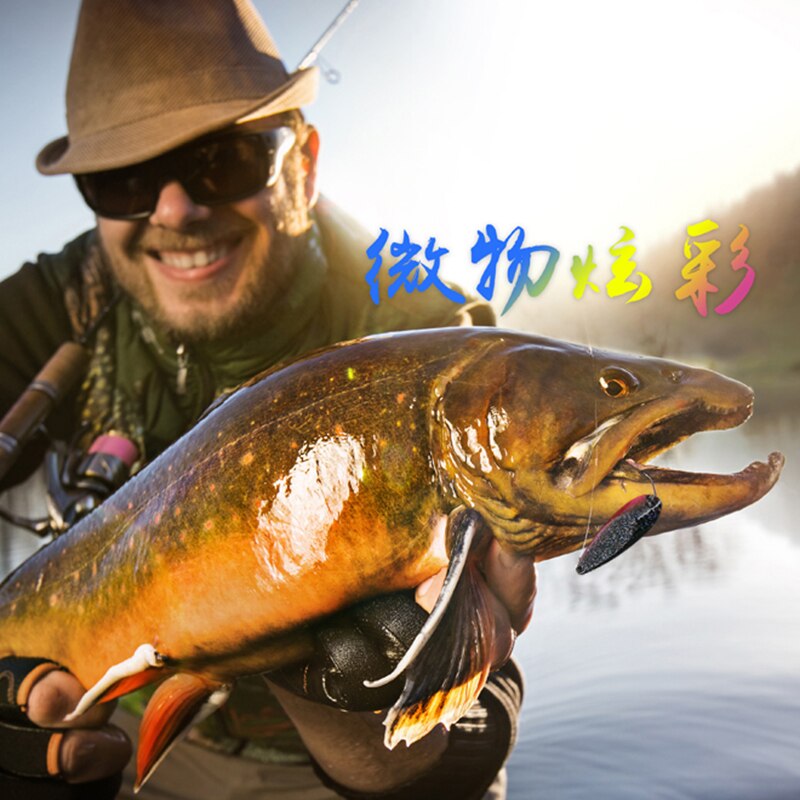 1 st fiskedragssked öring 2.5g metalljiggar spinnerbait wobblersked
