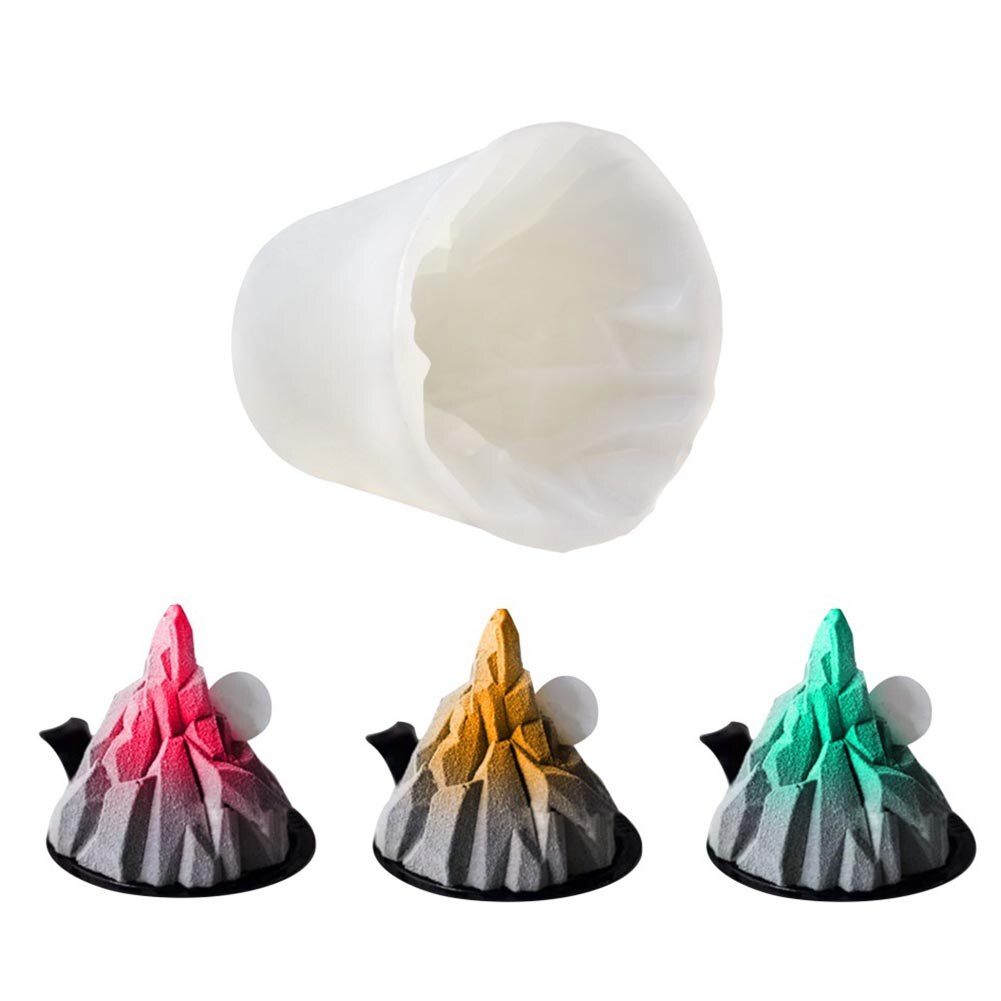 Moule en Mousse de volcan en Silicone pour la fabrication de gâteaux de bricolage: Default Title