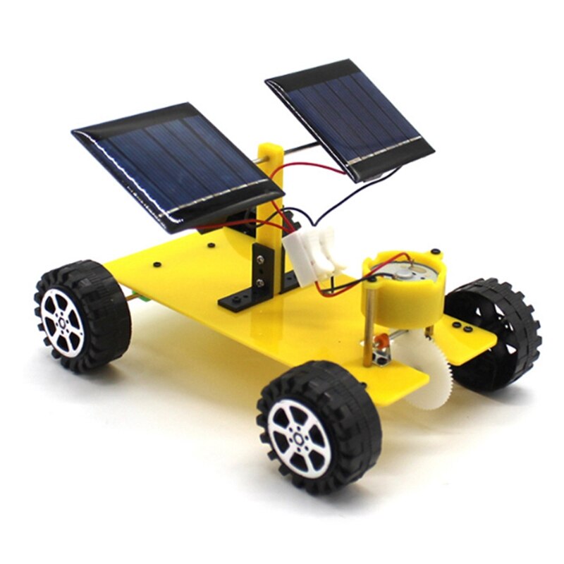 Handmade Model Toys for Primary and Secondary School Students with Dual Solar Panels: Default Title