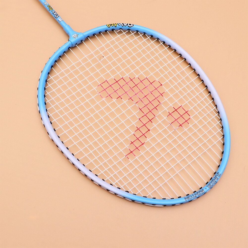 1 Pair Badminton Racket Aluminum Badminton Set Sport Equipment Sports Racket for Children Adult