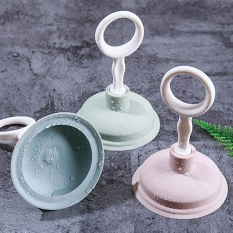 Pipe Dredge Plunger Suction Hose Hair Clogging Cleaning Tool Sink Suction Cup Household Sewer Toilet Dredge Bathroom Supplies