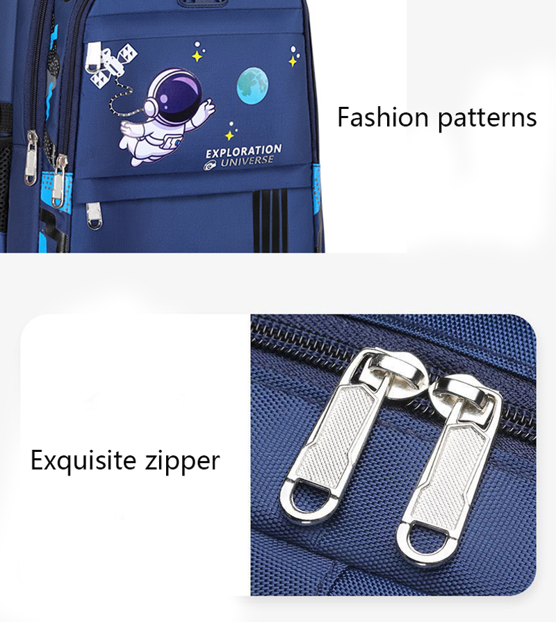 Mochila para chico de 2 a 16 años, mochilas escolares para niños, Mochila escolar de astronauta, bolsa de libros impermeable para niño de primaria, Mochila Infantil