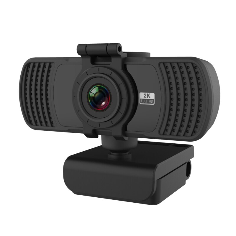 Webcam d'ordinateur avec Microphone intégré 2K Full HD No 1080P grand écran vidéo travail maison accessoires USB Web caméra pour PC Linux
