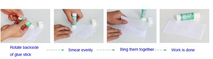 3 PC/LOT Highly-Sticky-Adhesive PVA 36g Glue Stick for School & Office,GTJ00001-36G