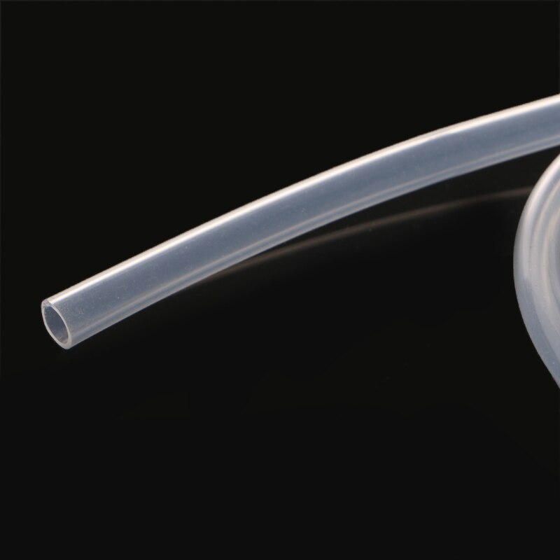 10mm ID x 12mm OD tubo de silicona de alimentaria Flexible tubo de manguera 1m transparente