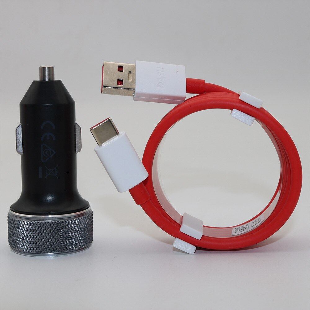 Original eu/us oneplus 6 dash billaddare one plus 6t 5t 5 3t 3 smartphone 5v / 4a snabbladdande usb-strömadapter vägg: Billaddare x kabel