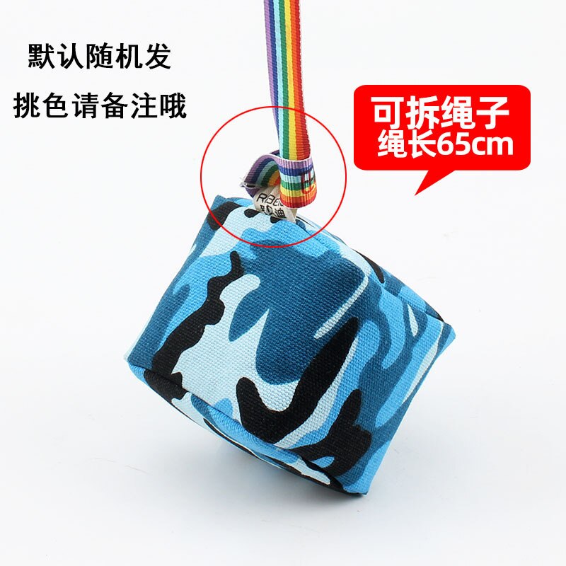 Zandzakken Kinderen Diu Sha Bao Handgemaakte Gooi Kleine Nummer Kleuterschool Jong Student Camouflage Ouder En Kind Traditionele T: Splittable Lanyard 4  8 Centimeter 100g Different