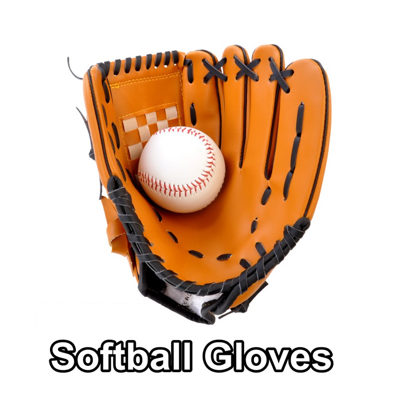 Ballplayer Thick Infield Pitcher Baseball Gloves Softball Gloves Adult Style 12.5 inches Degradable Leather Baseball Gloves